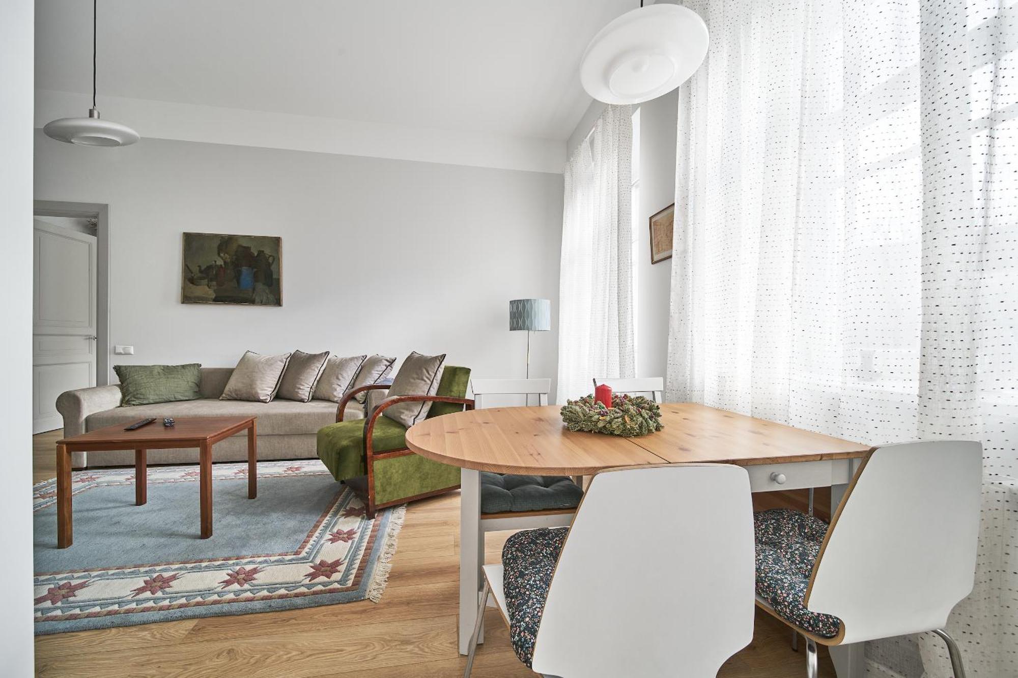 Bright And Warm Apartment, Vilnius City Centre Exterior photo